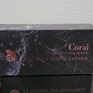 LA PREDIRE PRESTIGE PARIS CORAL SHINY LIPSTICK- 0.07 fl oz/ 2 g-BRAND NEW-SEALED